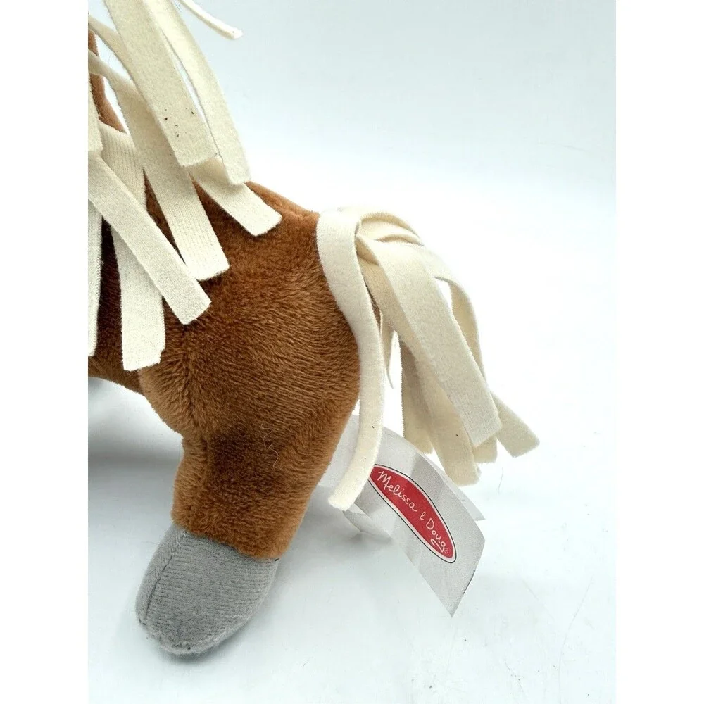 Melissa & Doug Brown Horse Pony Plush Toy 8